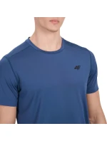 Pánske tričko 4F FNK M1521 denim 4FWAW25TFTSM1521 32S pánske