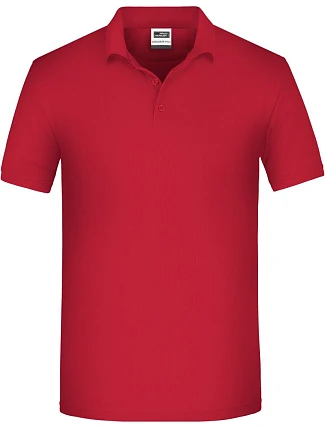 Daiber JN 874 Pánske pracovné polo z bio piqué 02.0874 červené Daiber JN 874 Pánske pracovné polo z bio piqué 02.0874 červené