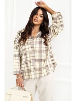Dámska košeľa model 228899 Taliansko Moda Dámska košeľa model 228899 Taliansko Moda