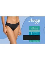 sloggi 24/7 Tai z mikrovlákna C3P - BLACK - SLOGGI BLACK - SLOGGI