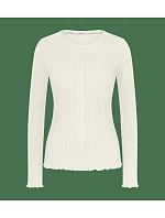 Univerzálny rebrový kardigán LSL – Silk White – TRIUMPH Silk White – TRIUMPH Univerzálny rebrový kardigán LSL – Silk White – TRIUMPH Silk White – TRIUMPH