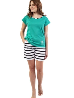 Dámske pyžamo 697 zelené - REGINA
