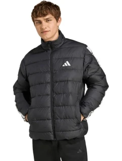 Pánska bunda adidas Essentials 3-Stripes Jacket black JM8416 pánska
