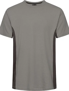 Promodoro 3590 Unisex pracovné tričko s kontrastnými prvkami – EXCD 40.3590 nové svetlosivé/antracitové