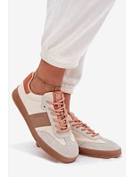 Semišové kožené dámske tenisky Big Star TT274725 beige Semišové kožené dámske tenisky Big Star TT274725 beige