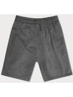 Tmavosivé pánske kraťasy (8K933-5)