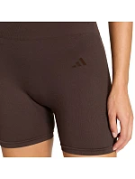 Dámske legíny adidas Workout Essentials Knit 4 Inch Leggings brown KE5841 women's