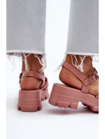 Pachnące Sandały Damskie ZAXY NN285038 Brudny Róż