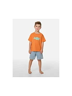 Chlapčenské tričko RIP CURL Ride The Wave Logo Tee – Boy, oranžové, detské Chlapčenské tričko RIP CURL Ride The Wave Logo Tee – Boy, oranžové, detské