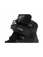 Detská treková obuv HJZ21-JOBMW251 black - 4F