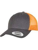 Flexfit 6606/6606T 6-panelová vintage čiapka „Trucker“ 55.6606 antracitová/neónovo oranžová Flexfit 6606/6606T 6-panelová vintage čiapka „Trucker“ 55.6606 antracitová/neónovo oranžová