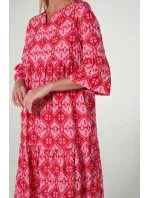 Vamp - Dlhý vyšívaný kaftan 20452 - Vamp