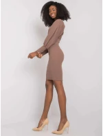 Dámske šaty RV SK 6079.65 hnedá - Rue Paris Dámske šaty RV SK 6079.65 hnedá - Rue Paris