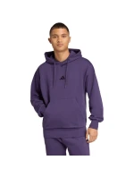 Pánska mikina adidas Essentials Feelcozy purple JX5661 pánske farby