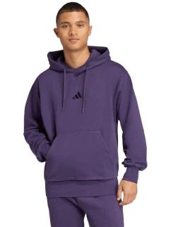 Pánska mikina adidas Essentials Feelcozy purple JX5661 pánske farby