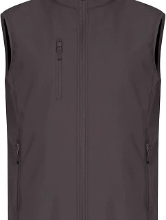 Clique Classic Softshell Vest M Pánska 3-vrstvová softshellová vesta 67.0911 tmavošedá
