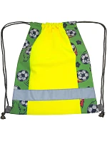 Korntex GYMACT Detská športová taška „Action“ 76.MACT hi vis yellow/futbal Korntex GYMACT Detská športová taška „Action“ 76.MACT hi vis yellow/futbal