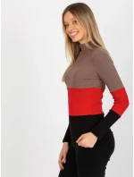 Dámska blúzka RV BZ 8465 1.93P hnedá - FPrice