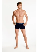 Boxerky Option 38286-MLC Oranžová a tmavo modrá Sada 2 kusov - Henderson