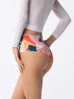 Dámske brazílske nohavičky Simple Brasil Maxi Tutti Frutti Mix Colors - Julimex