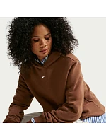 Dámska mikina Nike Studio Fleece Medium Weight, svetlohnedá, IM8100 259 Dámska mikina Nike Studio Fleece Medium Weight, svetlohnedá, IM8100 259