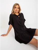 Šaty D73761M30306B čierne Šaty D73761M30306B čierne