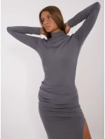Šaty LK SK 509642.02 sivé