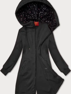 Dámska dlhá mikina LHD v grafitovej farbe (AMG-693A)