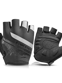 Cyklistické rukavice Rockbros S247 XL - čierne