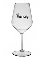 LORD PERFECT - priehľadný nerozbitný pohár na víno 470 ml