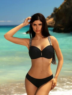 Dámske dvojdielne plavky Athens 4 S730V1AH4 Black with Gold - Vlastné