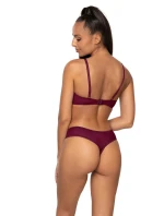 Dámske tangá Maureen 3808/4 Purple with Body - MAT