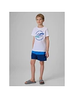 Chlapčenské plážové šortky boardshorts 4F 4FJWSS26UBDSM203-31S
