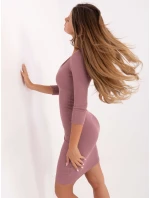 Šaty RV SK 5579.71 tmavo ružová