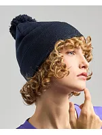 Atlantis Headwear Wind-S Pompom Pletená čepice s bambulí 33.0294 black/yellow fluo Atlantis Headwear Wind-S Pompom Pletená čepice s bambulí 33.0294 black/yellow fluo