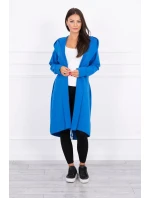 Oversize s potlačou v nevädzovej modrej farbe Oversize s potlačou v nevädzovej modrej farbe