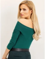 Blúzka RV BZ 4692.05X tmavo zelená