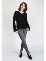 Kylie SWE 117 Sveter čierny - MKMSwetters