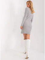 PM SK PM319 šaty.19 sivá