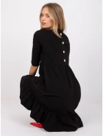 Šaty RV SK 7554.74P čierna Šaty RV SK 7554.74P čierna