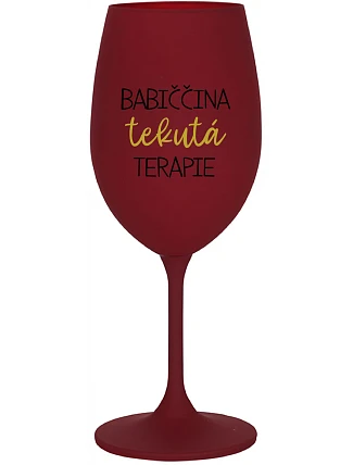 BABY'S TEA THERAPY - vínový pohár na víno 350 ml