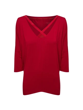 Dámske tričko s 3/4 rukávmi QS5780E - Calvin Klein