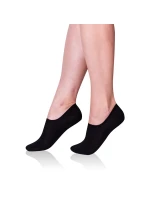 Dámske neviditeľné ponožky BAMBUS SNEAKER SOCKS - BELLINDA - black