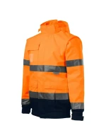 Bunda Rimeck HV Guard 4 in 1 M MLI-5V298 fluorescenčná oranžová pánska