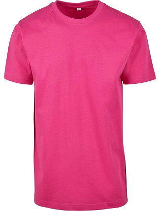 Build your Brand BY 004 Tričko z hrubej bavlny 56.0004 hibiscus pink Build your Brand BY 004 Tričko z hrubej bavlny 56.0004 hibiscus pink