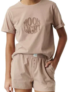 Dámske pyžamo 487 béžová - Atlantic