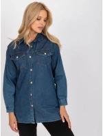 RO KS GMK 4008 košele.62 tmavo modrá RO KS GMK 4008 košele.62 tmavo modrá