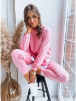 Dámske bavlnené tepláky TORONTO pink FashionStreet AY0851 Dámske bavlnené tepláky TORONTO pink FashionStreet AY0851