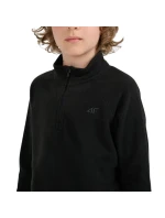 Fleecová mikina s kapucňou 4F Jr 4FJWAW25UFLEM058 20S