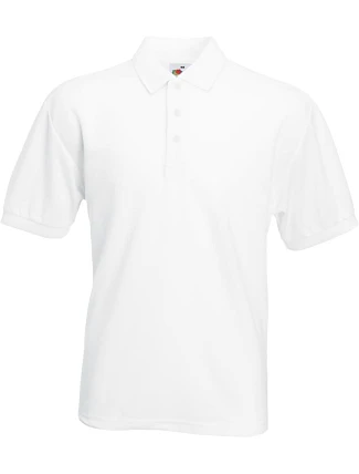 Fruit of the Loom 65/35 Pique Polo Piqué polo 16.3402 biela Fruit of the Loom 65/35 Pique Polo Piqué polo 16.3402 biela